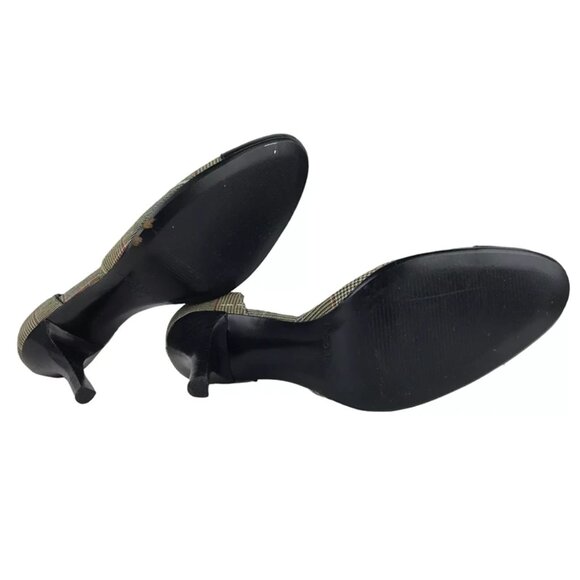 Enzo Angiolini Womens Beige Ankle Strap Round Toe Pump Stiletto Heels Size 5.5 M - Picture 7 of 9